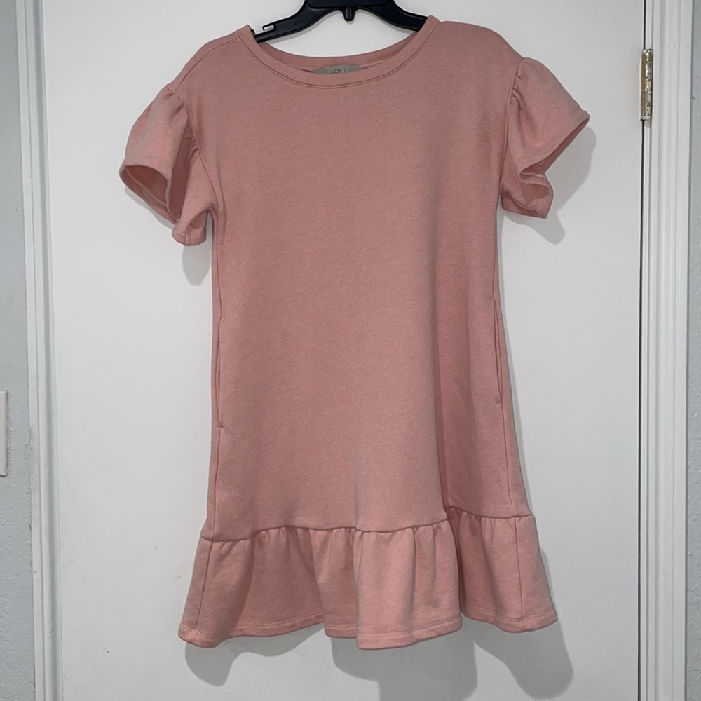LOFT puff sleeve dress